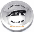 Ar Cap Ar887 Style D Chrome Snap In