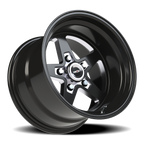 Vision American Muscle Sport Star B 15X10 -25 Gloss Black with Milled Center