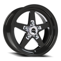 Vision American Muscle Sport Star B 15X7 +0 Gloss Black with Milled Center