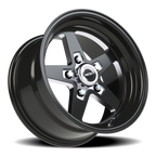 Vision American Muscle Sport Star B 15X8 +0 Gloss Black with Milled Center