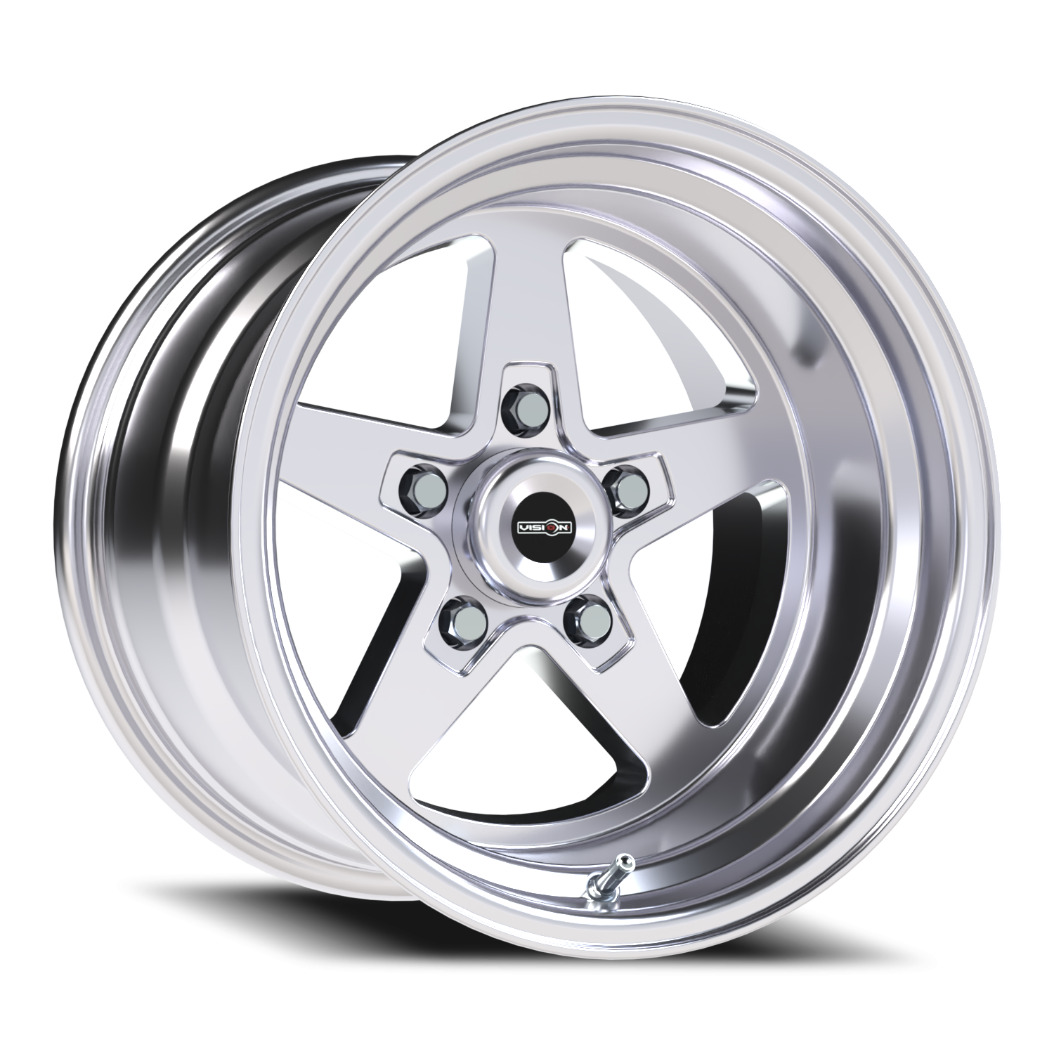 Vision American Muscle Sport Star B 15X10 -25 Polished