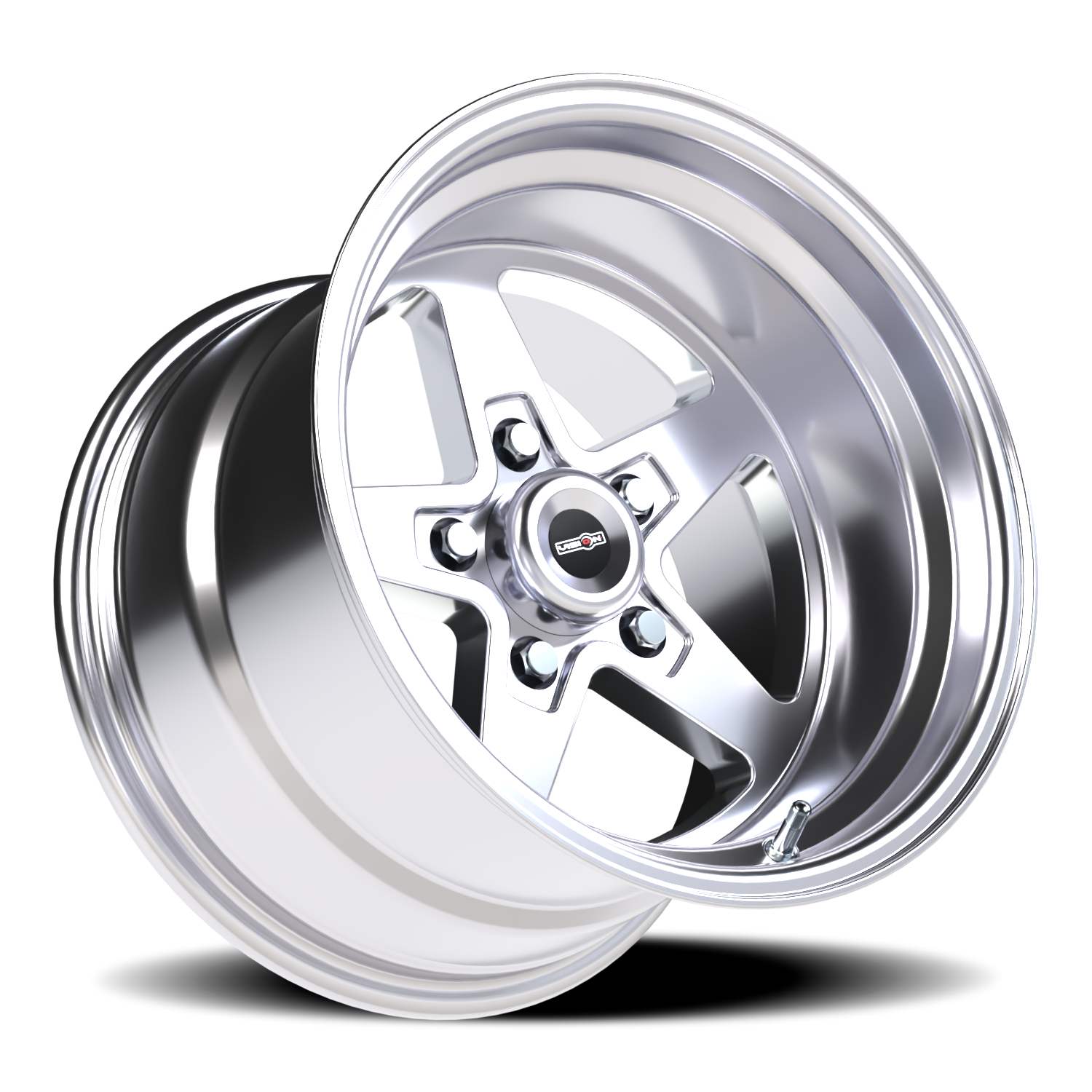 Vision American Muscle Sport Star B 15X10 -25 Polished