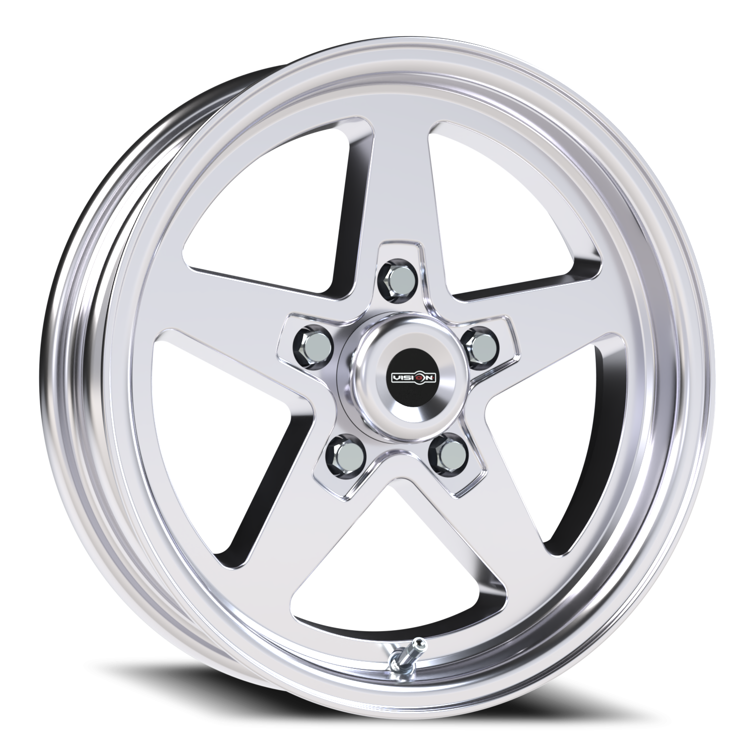 Vision American Muscle Sport Star B 15X4 -19 Polished