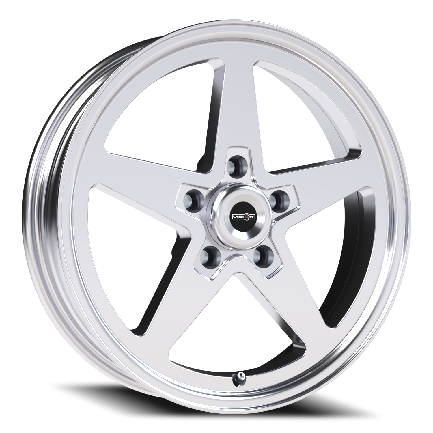 Vision American Muscle Sport Star B 17X4.5 -24 Polished