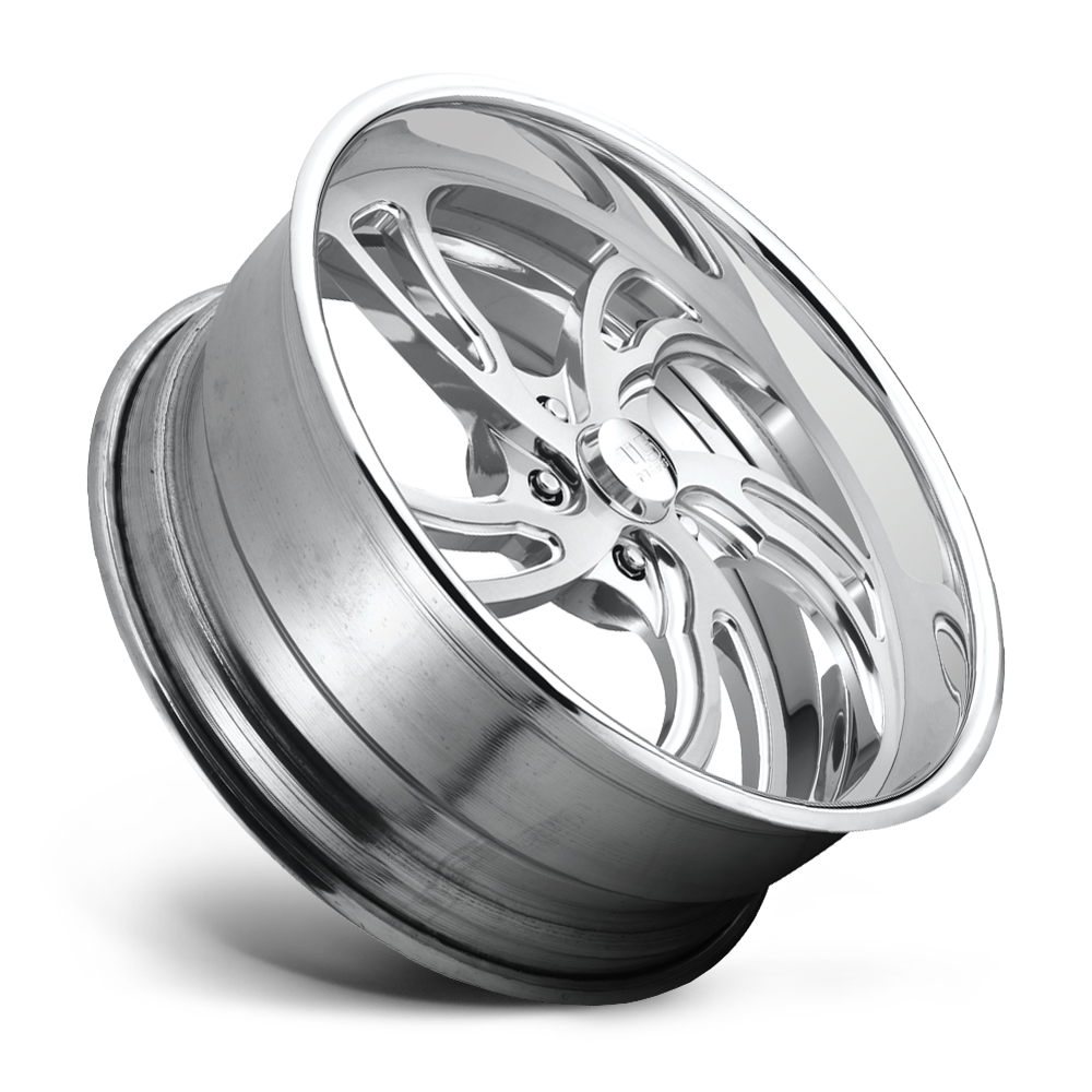 Us Mag 1Pc U725 Villain 22X10.5 +6 High Luster Polished