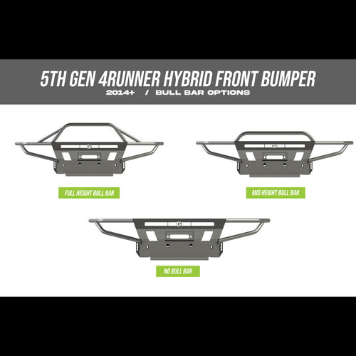 4Runner Hybrid Front Bumper / 5th Gen / 2014-2024