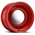 Allied Wheel Components Baron Red Smoothie 15X8 +0 Black