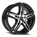Vision Nitrous GBMF 15X6.5 +38 Gloss Black Machined Face