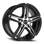 Vision Nitrous GBMF 16X7 +40 Gloss Black Machined Face