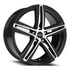 Vision Nitrous GBMF 18X8 +40 Gloss Black Machined Face