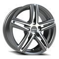 Vision Nitrous GBMF 15X6.5 +38 Gunmetal Machined Face