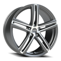 Vision Nitrous GBMF 20X8.5 +40 Gunmetal Machined Face