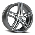 Vision Nitrous GBMF 16X7 +40 Gunmetal Machined Face