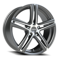 Vision Nitrous GBMF 17X7.5 +40 Gunmetal Machined Face