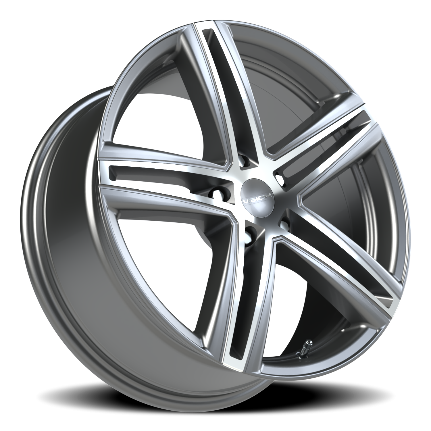Vision Nitrous GBMF 18X8 +40 Gunmetal Machined Face