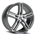 Vision Nitrous GBMF 19X8.5 +40 Gunmetal Machined Face