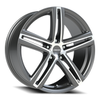 Vision Nitrous GBMF 19X8.5 +40 Gunmetal Machined Face