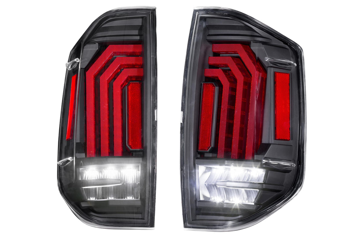 XB LED Tail Lights: Toyota Tundra (14-21 / Clear Lens / Set)