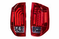 XB LED Tail Lights: Toyota Tundra (14-21 / Red Lens / Set)