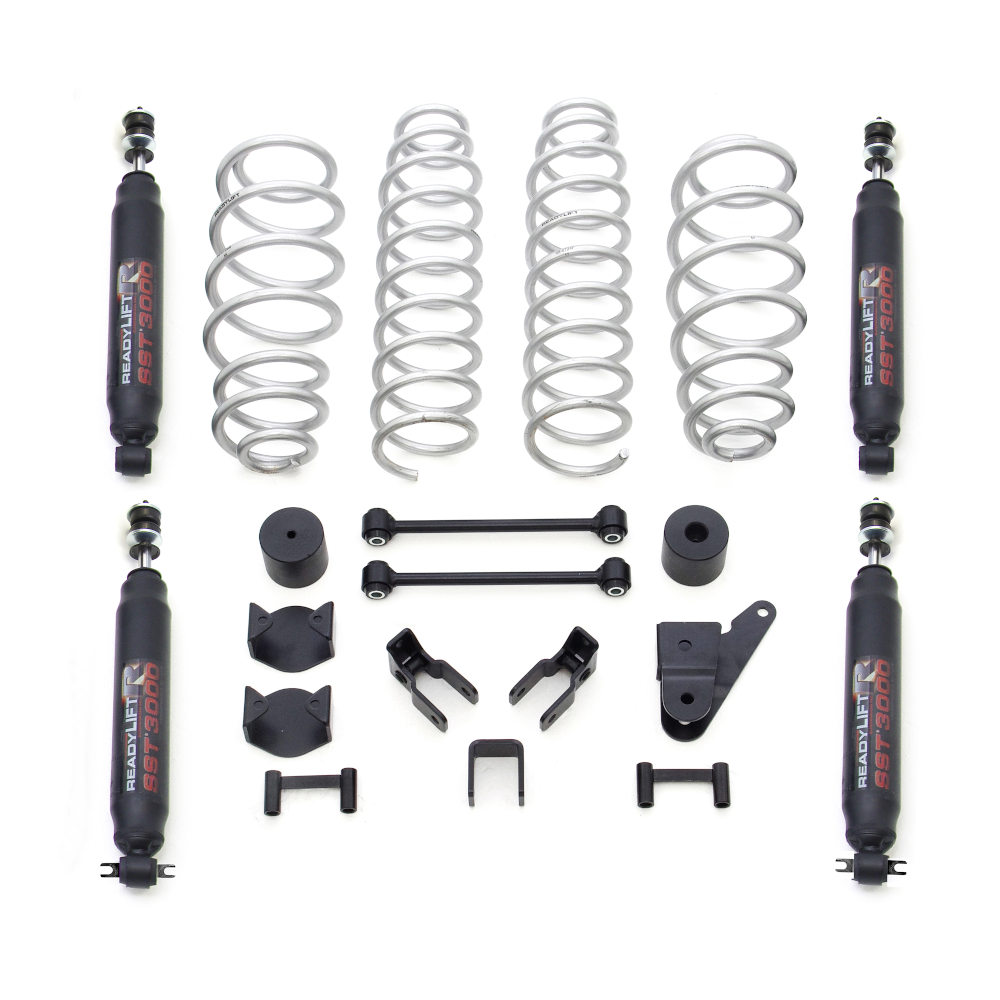 ReadyLift 2.5" SST Lift Kit & Shocks - Jeep