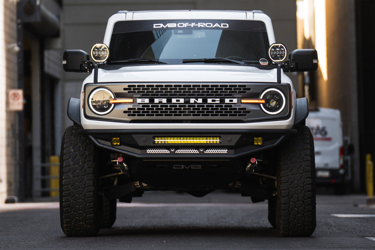 2021-2025 Ford Bronco Black Headlights