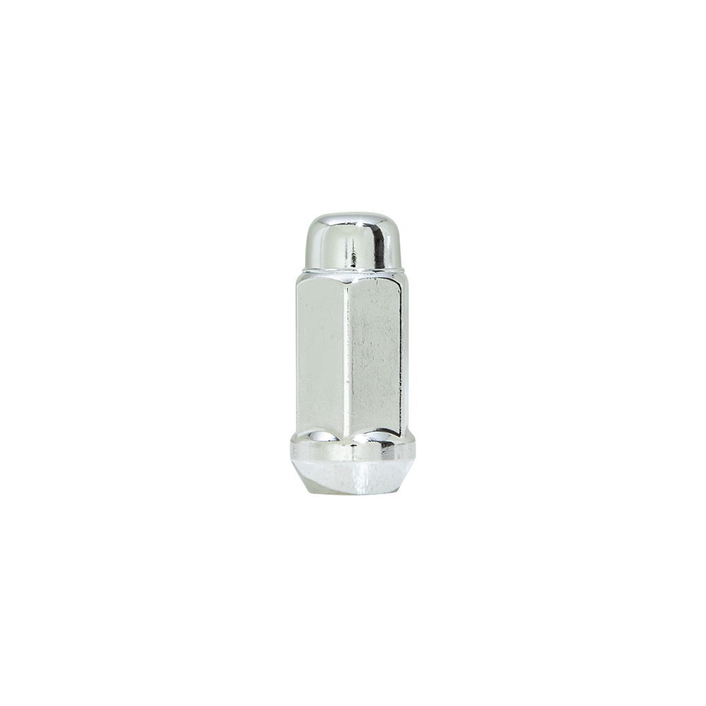 Dup Acorn Ht Lug 7/8" 9/16 Chr Bulk