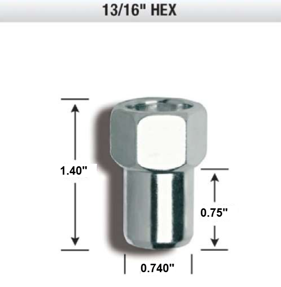 Std Mag Oe 13/16" 14-1.50 Chr Bulk