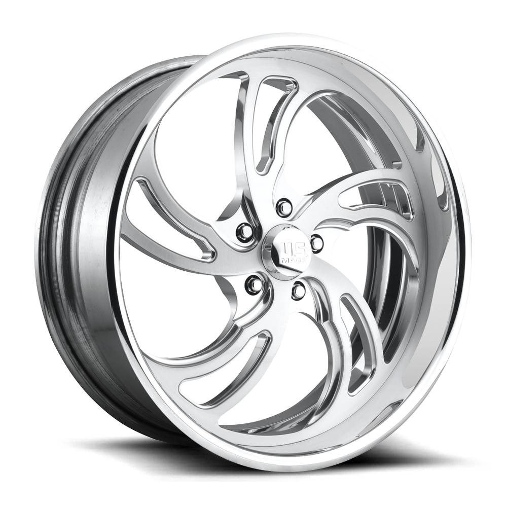 Us Mag 1Pc U725 Villain 22X10.5 +6 High Luster Polished