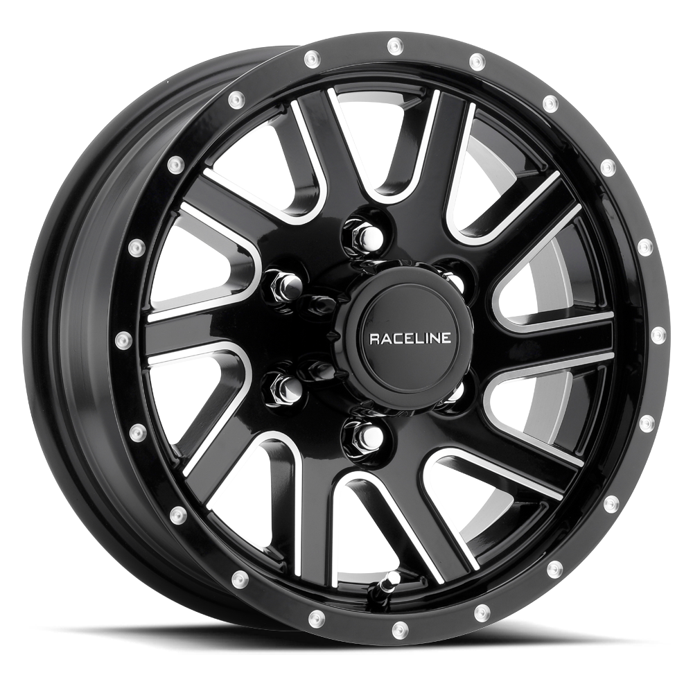 Raceline Wheels Twisted 16X6 +0 Black