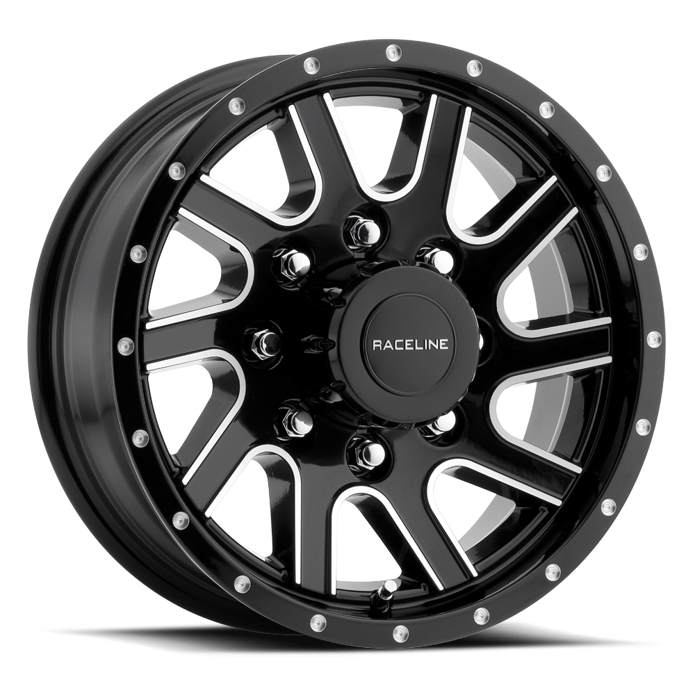 Raceline Wheels Twisted 16X6 +0 Black