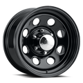 Allied Wheel Components Soft 8 17X8 Black
