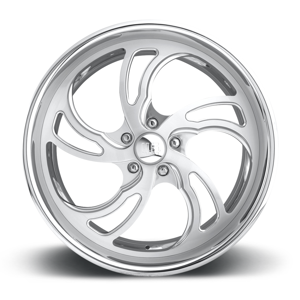 Us Mag 1Pc U725 Villain 22X10.5 +6 High Luster Polished