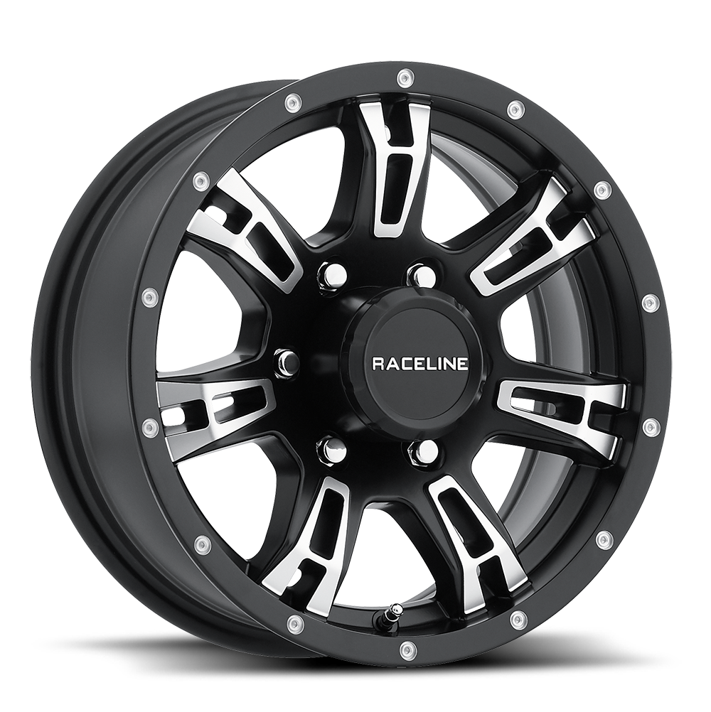 Raceline Wheels Arsenal 15X5 +0 Black