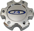 Mo951 Cap Blk 6X135 +18 - Blue Oval Logo