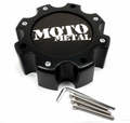 Mo959/961 Cap Satin Blk 8 Lug - New Logo