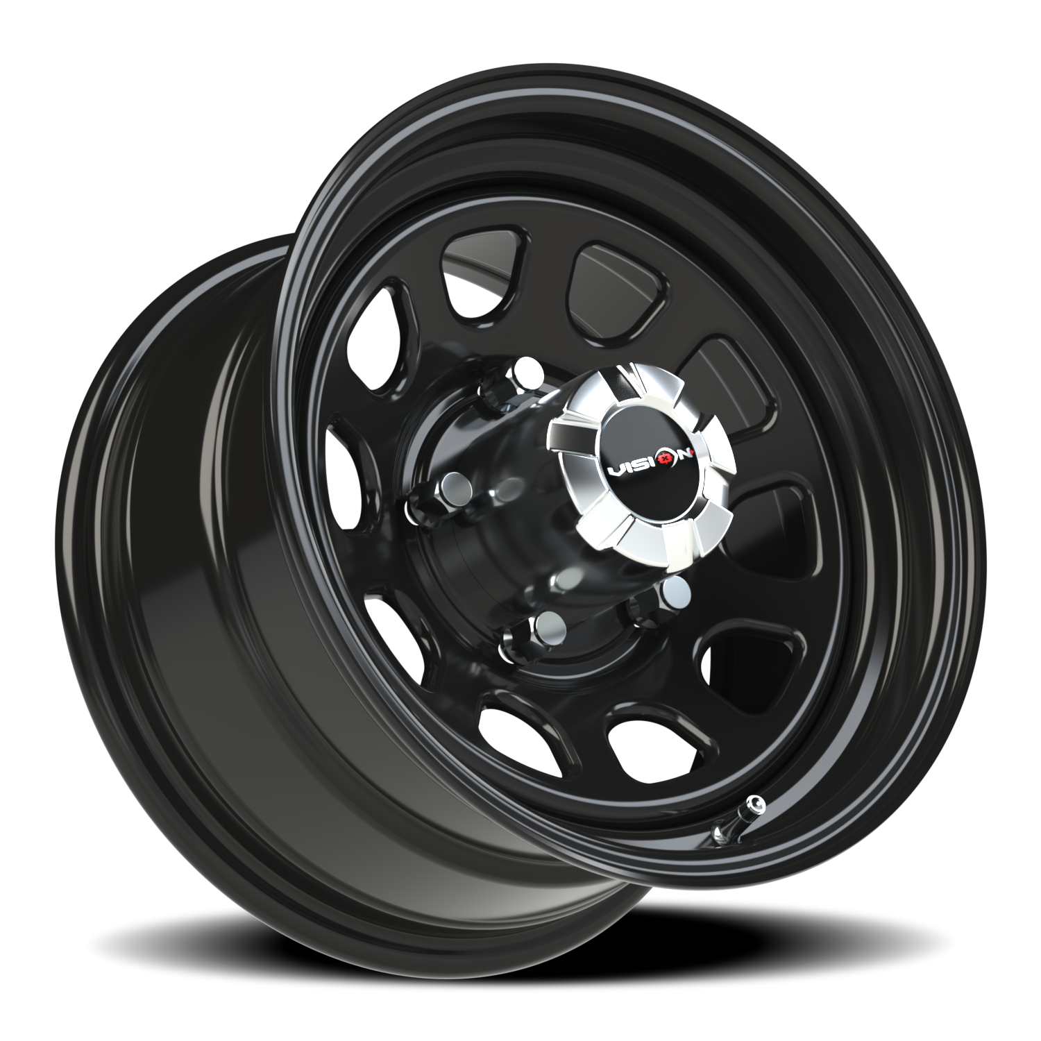 Vision HD D Window GB 15X8 -19 Gloss Black