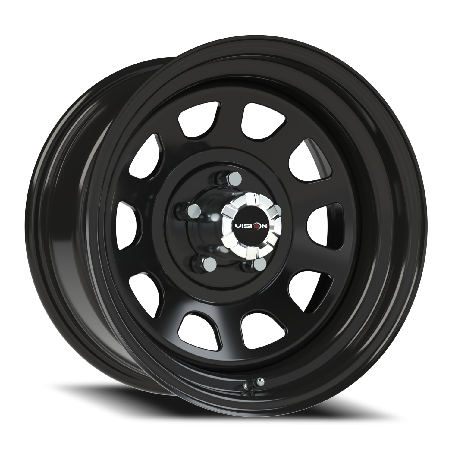 Vision HD D Window GB 16X8 +0 Gloss Black