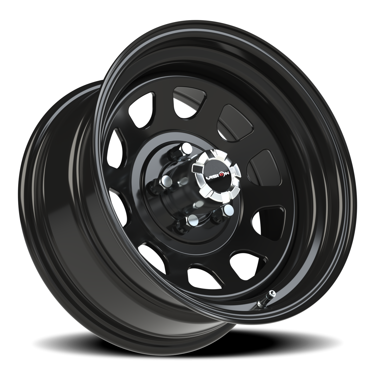 Vision HD D Window GB 16X8 -12 Gloss Black