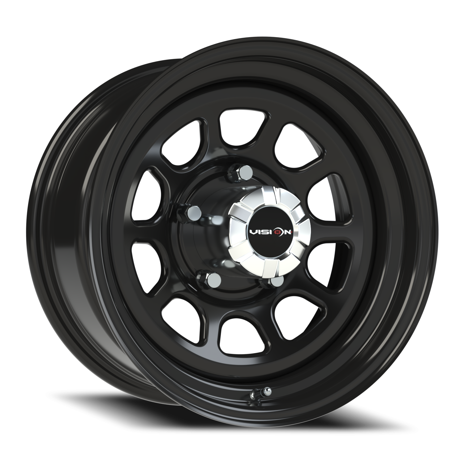 Vision HD D Window GB 16X8 -12 Gloss Black