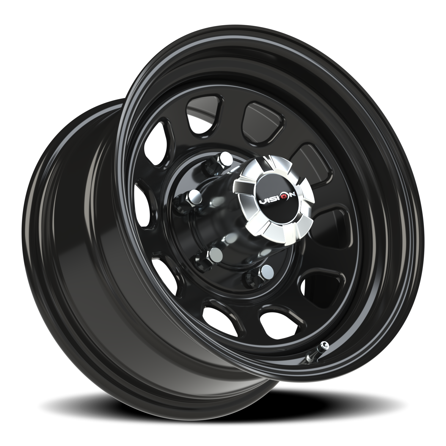 Vision HD D Window GB 15X8 -19 Gloss Black