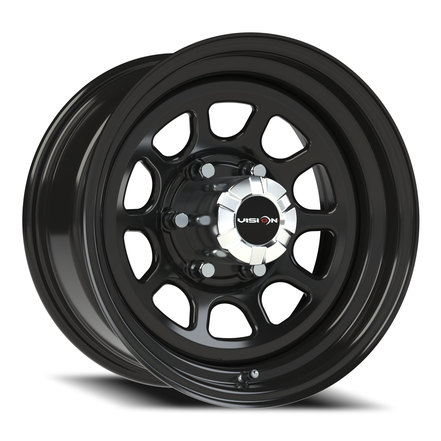 Vision HD D Window GB 16X8 -12 Gloss Black