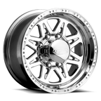 Raceline Wheels Renegade 8 17X9 -12 Polished