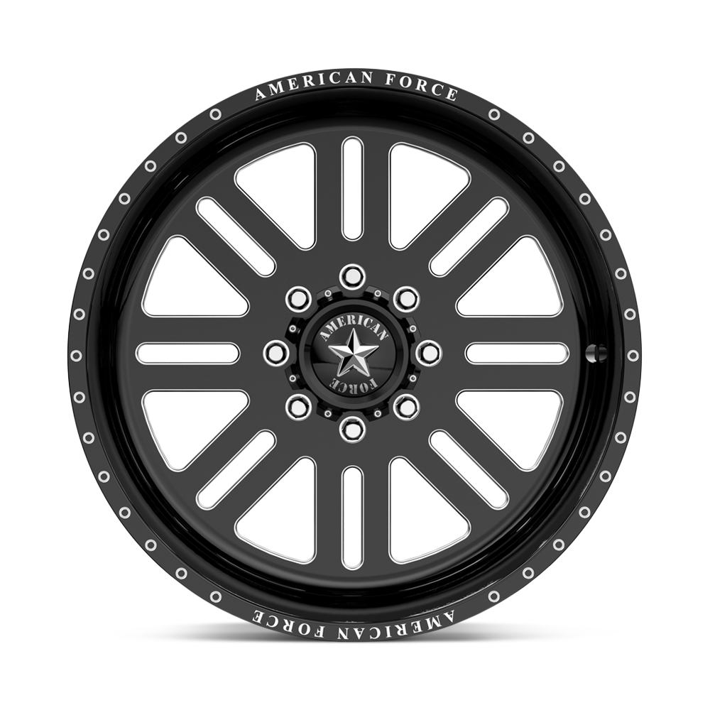 American Force Afw Rebel Ss 20X9 +0 Gloss Black Machined