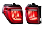 XB LED Tail Lights: Toyota 4Runner (10-24 / Red Lens / Set)
