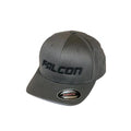 Curved Visor Hat - Gray/Black - Sm/Md