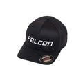 Curved Visor Hat - Black/Silver - Lg/Xl