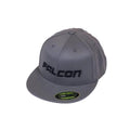 Flat Visor Hat - Gray/Black - Sm/Md