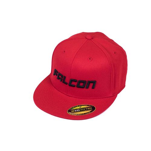 Flat Visor Hat - Red/Black - Sm/Md