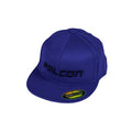 Flat Visor Hat - Blue/Black - Sm/Md