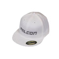 Flat Visor Hat - White/Silver - Lg/Xl